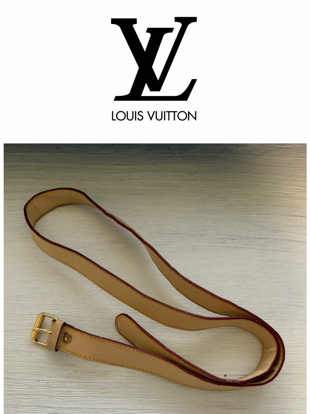 Vintage Louis Vuitton Belt